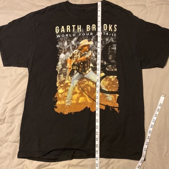Garth Brooks World Tour 2014-2015 concert tshirt size large - Picture 8 of 9